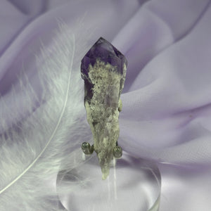 Rare Amethyst crystal natural long point 19.0g SN36534