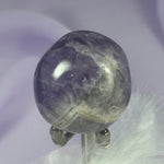 Large Amethyst crystal tumble stone 'with eye' 37g SN51460