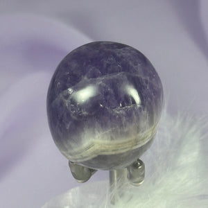 Large Amethyst crystal tumble stone 'with eye' 37g SN51460