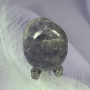 Large Amethyst crystal tumble stone 'with eye' 27g SN51462