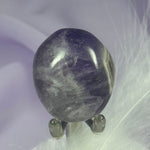 Large Amethyst crystal tumble stone 'with eye' 25g SN51464