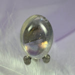 A grade Angel Aura Clear Quartz crystal tumble stone 16.0g SN52615