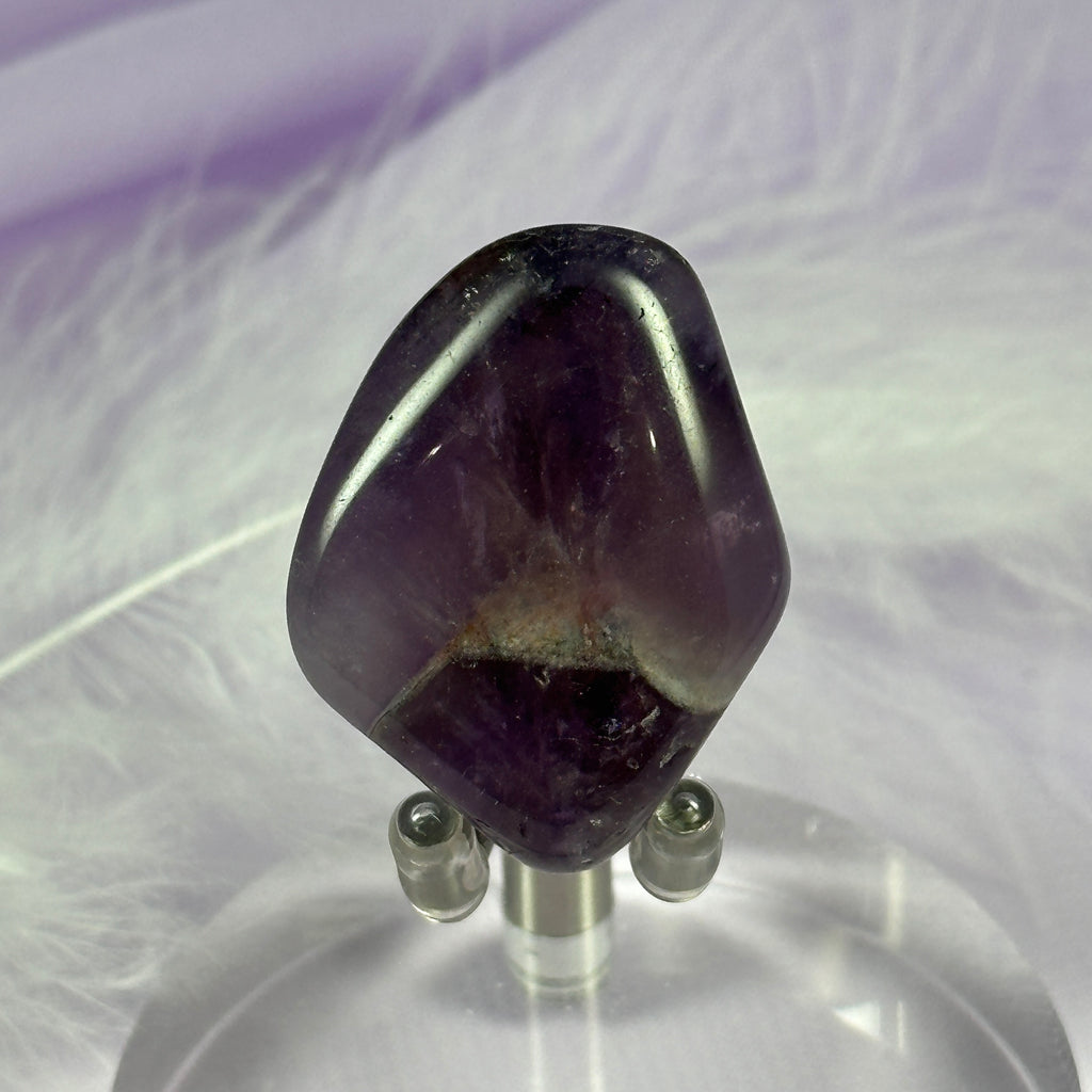 Rare Auralite 23 crystal tumble stone 12.7g SN55033