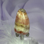 Large Banded Calcite crystal tumble stone 38g SN54641