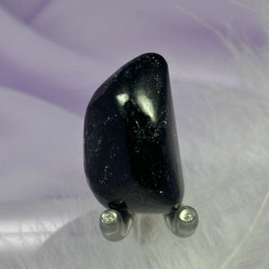 Very rare Black Star Diopside crystal tumble stone 14.6g SN20294