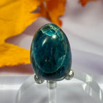 Large Blue and Green Apatite crystal tumble stone 27g SN51774