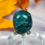 Large Blue and Green Apatite crystal tumble stone 27g SN51775