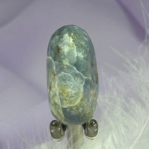 Very rare Blue Hackmanite tumble stone, Sodalite 16.5g SN54425