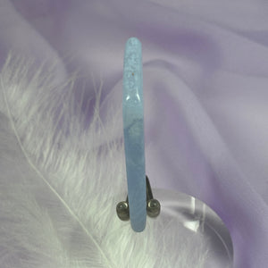 A grade Blue Lace Agate polished slice 12.2g SN54950