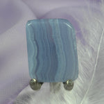 A grade Blue Lace Agate polished slice 10.7g SN54951