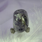 New!! Bolivianite tumble stone, Fluorite, Fuchsite, Diaspore 22g SN54661