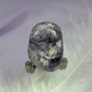 New!! Bolivianite tumble stone, Fluorite, Fuchsite, Diaspore 22g SN54661