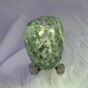 New!! Bolivianite tumble stone, Fluorite, Fuchsite, Diaspore 21g SN54671