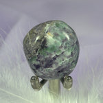 New!! Bolivianite tumble stone, Fluorite, Fuchsite, Diaspore 23g SN54672