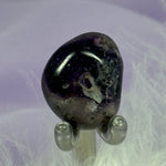 Rare Brandberg Amethyst crystal tumble stone 9.5g SN38804