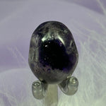 Rare Brandberg Amethyst crystal tumble stone 9.5g SN38804