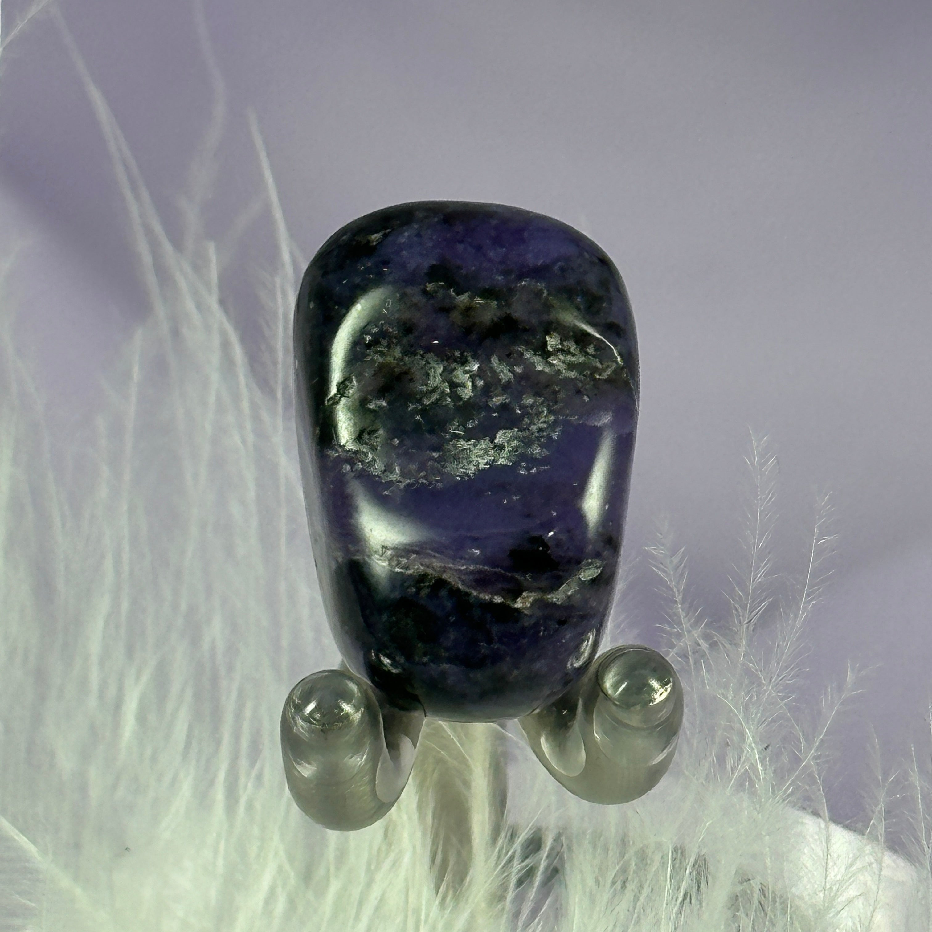 Small Charoite crystal tumble stone 7.0g SN35869