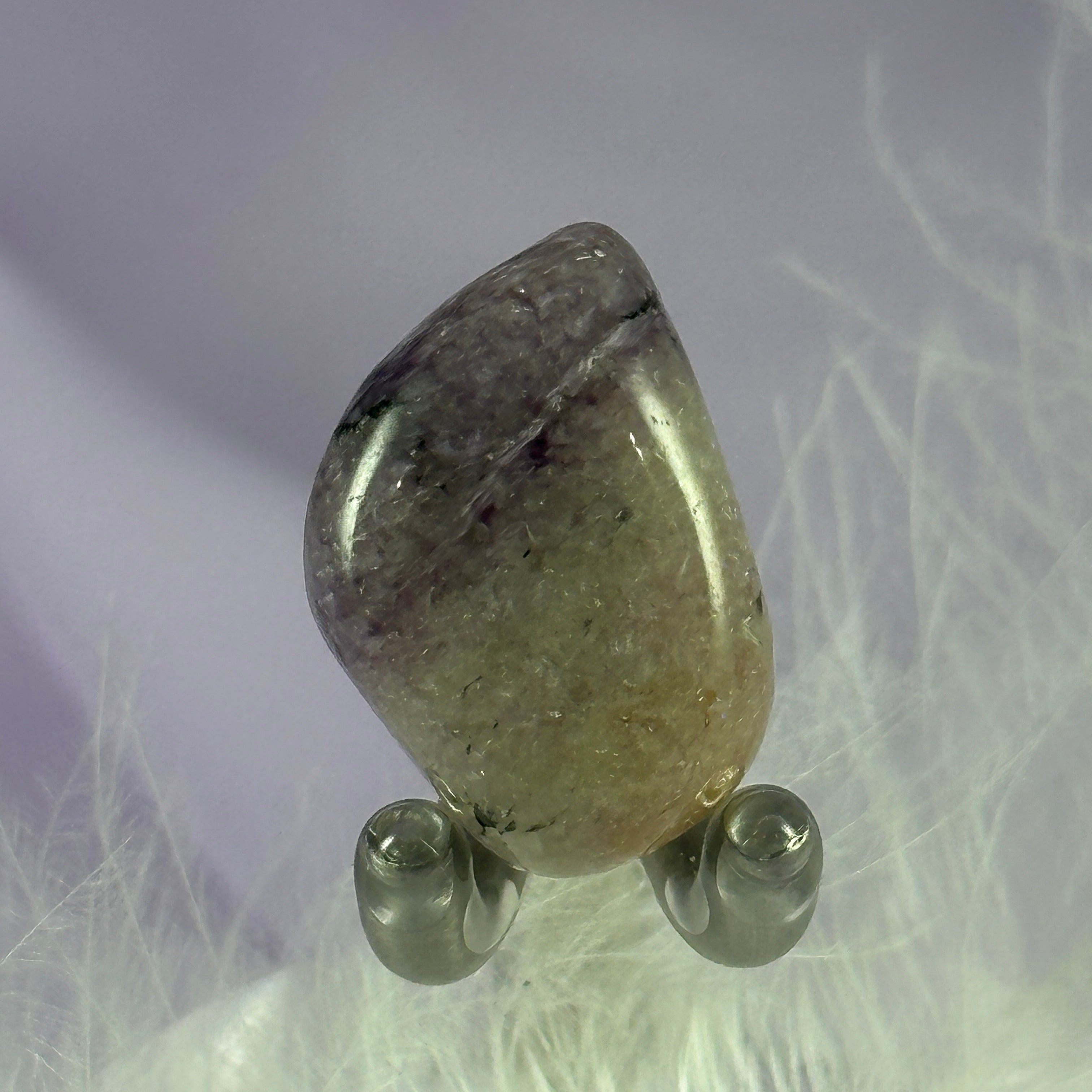 Small Charoite crystal tumble stone 8.5g SN35871