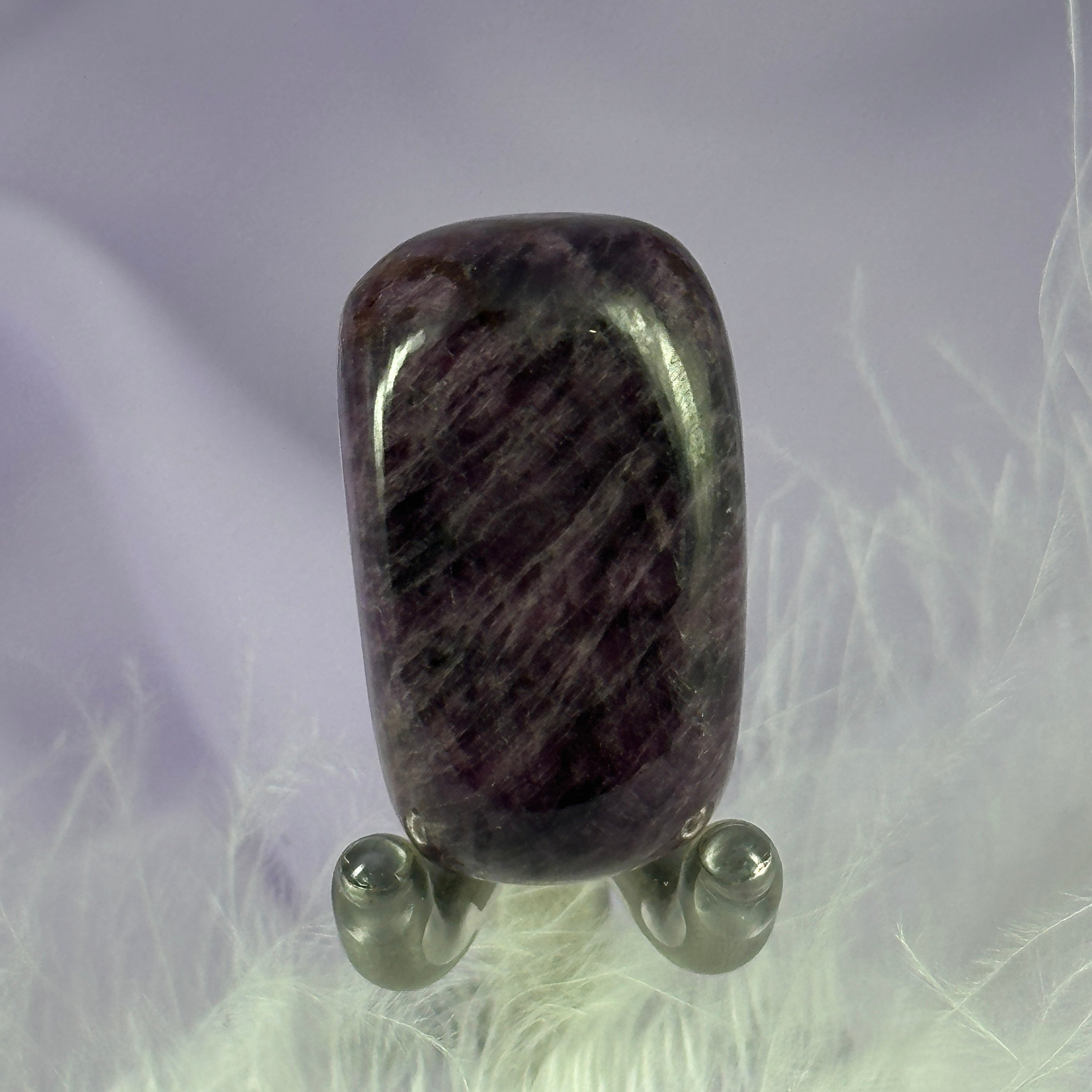 Charoite crystal tumble stone 22g SN35873