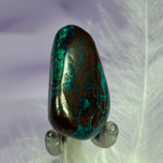 Chrysocolla, Shattuckite, Cuprite tumble stone 15.0g SN38223