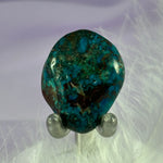 Chrysocolla, Shattuckite, Cuprite tumble stone 8.2g SN38224