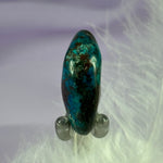 Chrysocolla, Shattuckite, Cuprite tumble stone 8.2g SN38224