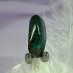 Chrysocolla, Shattuckite, Cuprite tumble stone 8.2g SN38224