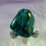 Chrysocolla, Shattuckite, Cuprite tumble stone 9.6g SN38225