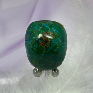 Chrysocolla tumble stone 19.8g SN23933