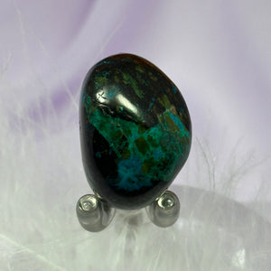 Small Chrysocolla tumble stone 12.3g SN23935