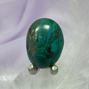 Chrysocolla tumble stone 13.8g SN41766