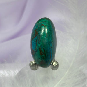 Chrysocolla tumble stone 13.8g SN41766