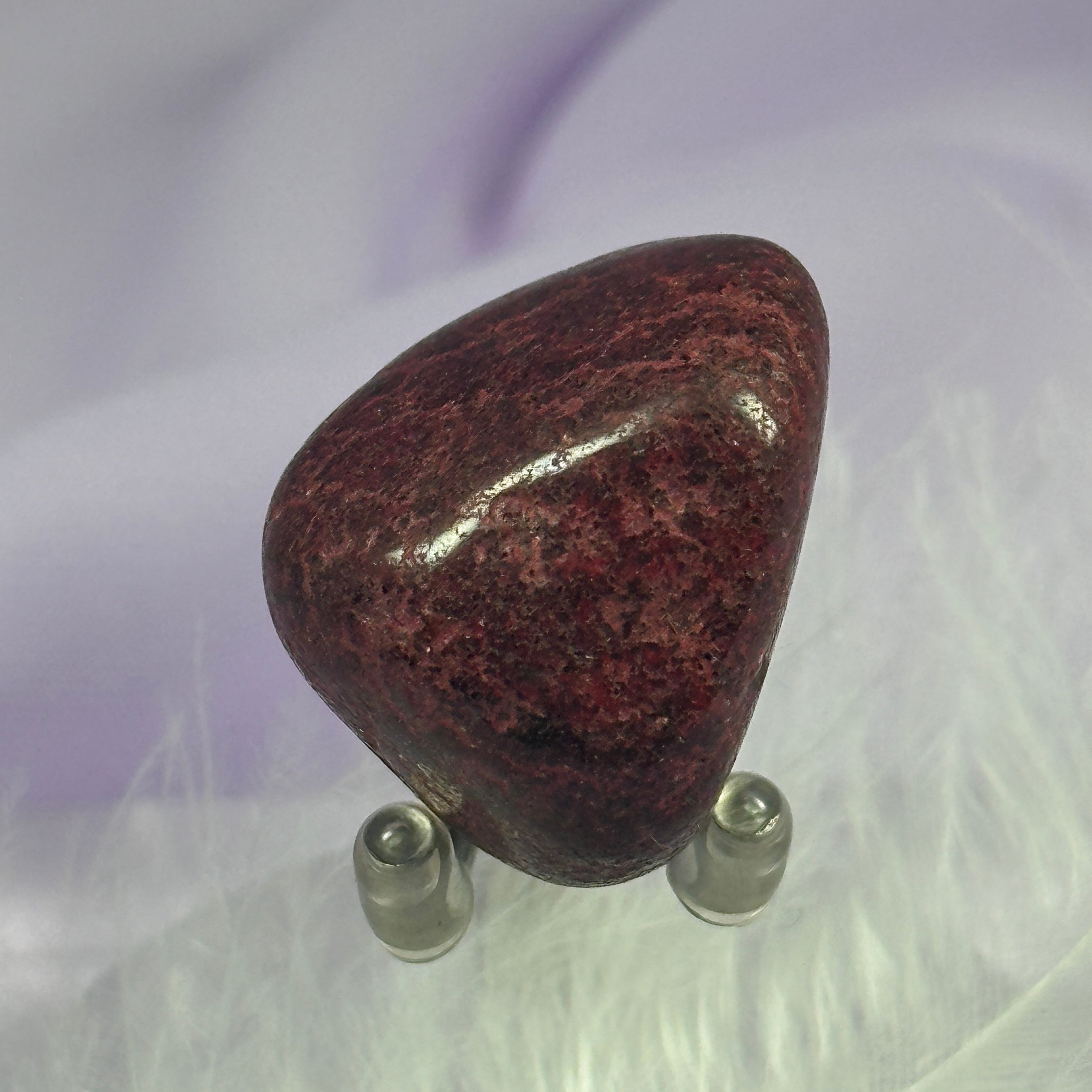 New In!! Rare Cinnabar crystal tumble stone 21g SN55901
