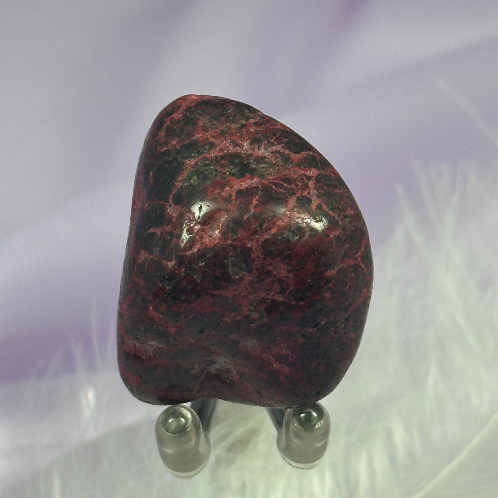New In!! Rare Cinnabar crystal tumble stone 18.8g SN55903