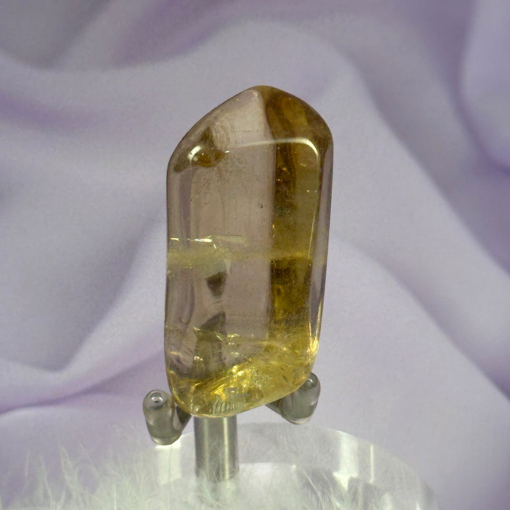 AA soft polished point Natural Citrine..not heated 26g SN50837