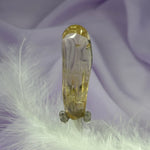 AA soft polished point Natural Citrine..not heated 24g SN50839