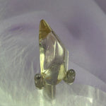 AA soft polished point Natural Citrine..not heated 7.3g SN50842