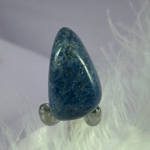 Beautiful blue Dumortierite Quartz crystal tumble stone 13.6g SN25144