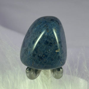 Beautiful blue Dumortierite Quartz crystal tumble stone 18.8g SN25547