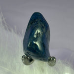 Beautiful blue Dumortierite Quartz crystal tumble stone 17.5g SN25549