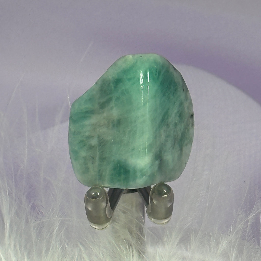 Emerald crystal tumble stone 10.6g SN50272
