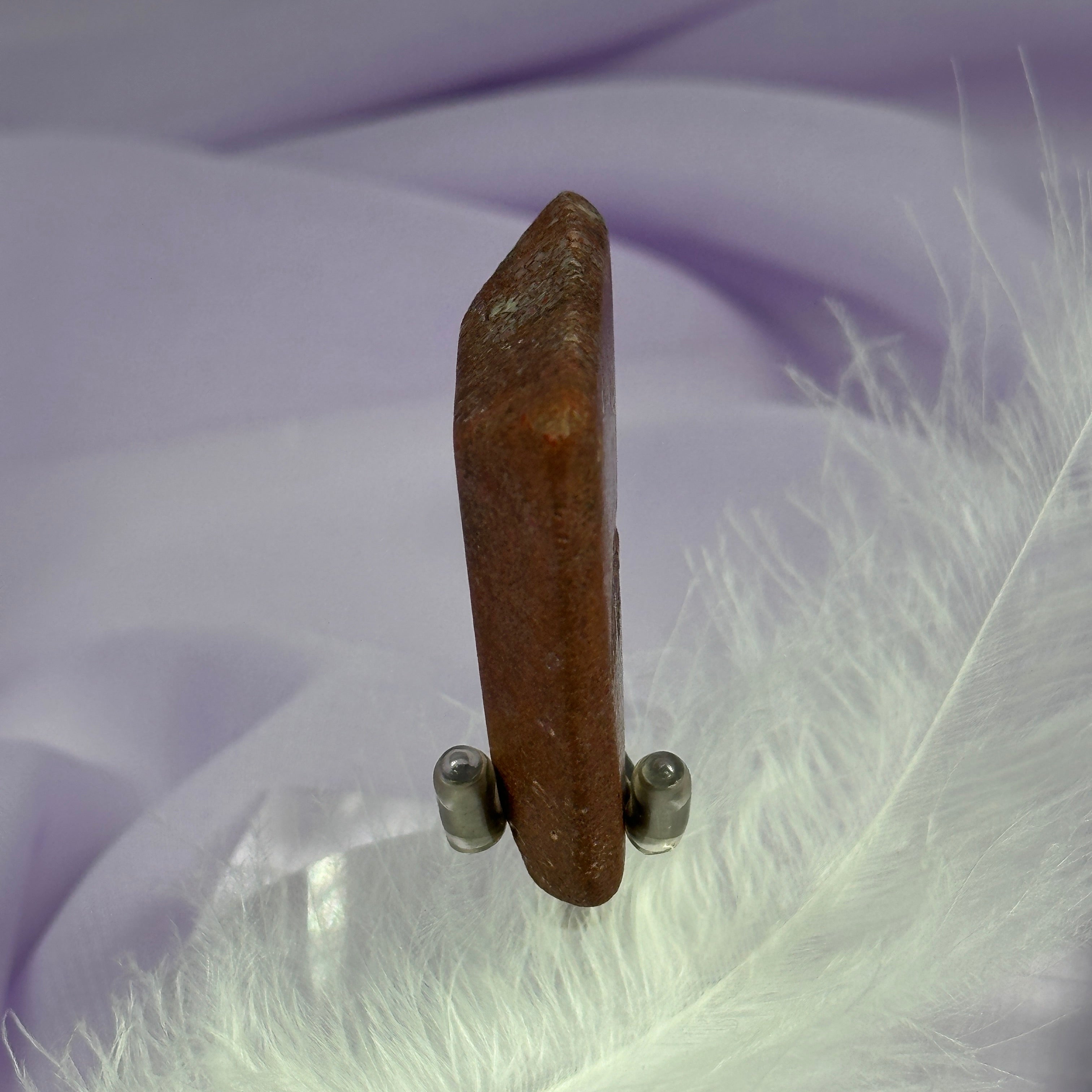 Polished flat piece of Fossilised Dinosaur Bone, Dino Bone 19.9g SN42487