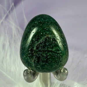 Fuchsite in Quartz tumble stone 'The Healers Stone' 16.2g SN19129