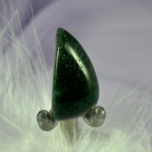 Fuchsite in Quartz tumble stone 'The Healers Stone' 12.3g SN19130