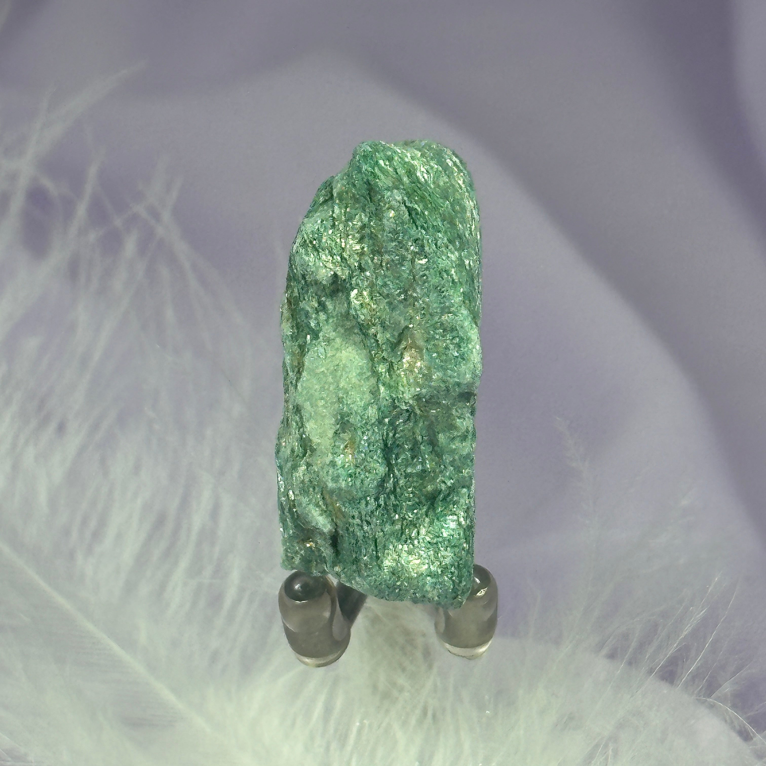 Small sparkly natural piece of Fuchsite 'The Healers Stone' 14.9g SN49559