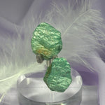 Two small sparkly natural pieces Fuchsite 'The Healers Stone' 15.4g SN49563