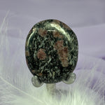 Rare Garnet in Pyroxene crystal smooth stone 18.8g SN55608