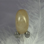 Small Rutilated Quartz crystal tumble stone, Angel hair 7.1g SN55007