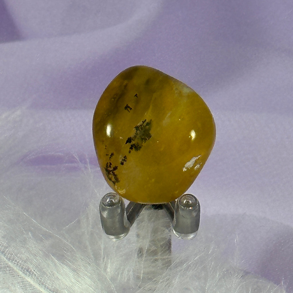 Rare A grade Golden Yellow Opal tumble stone 6.8g SN55567