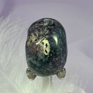 Large Grape Agate tumble stone, Chalcedony 33g SN54410